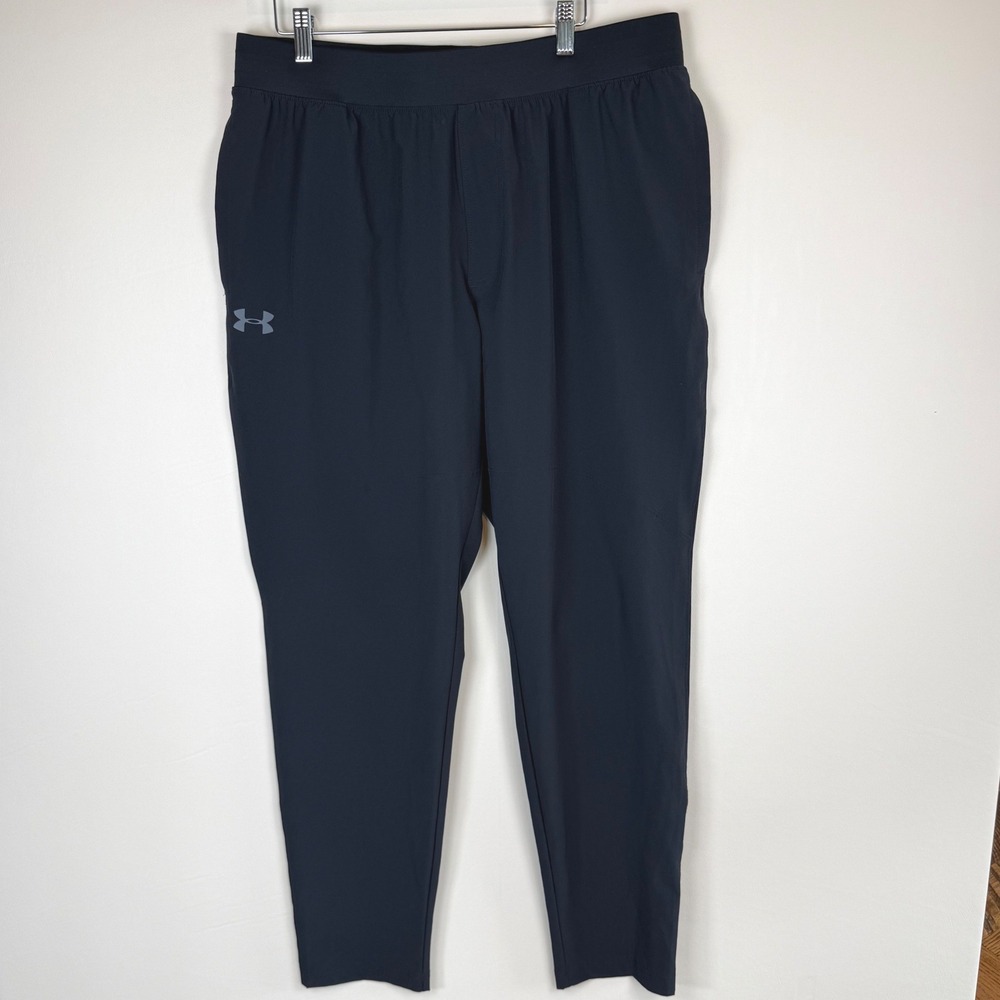 Under Armour Mens XL Black Athletic Jogger Pants Gorpcore Training Activewear